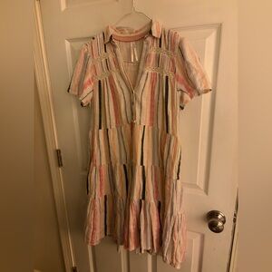 Anthropologie Georgina tiered dress